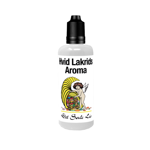 Hvid Lakrids Aroma - DSL 100 ml.